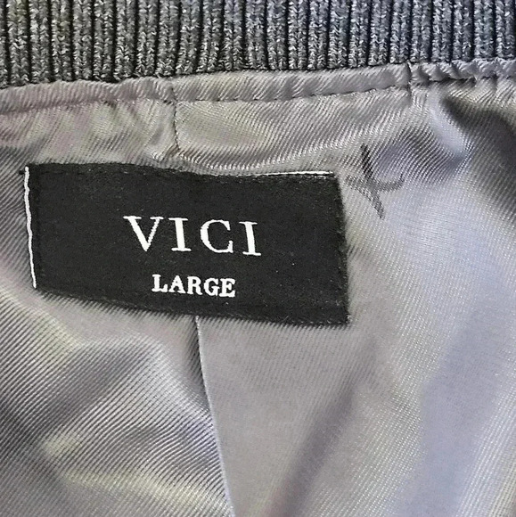 VICI woman's Fulton varsity relaxed Bomber Jacket - Picture 2 of 7